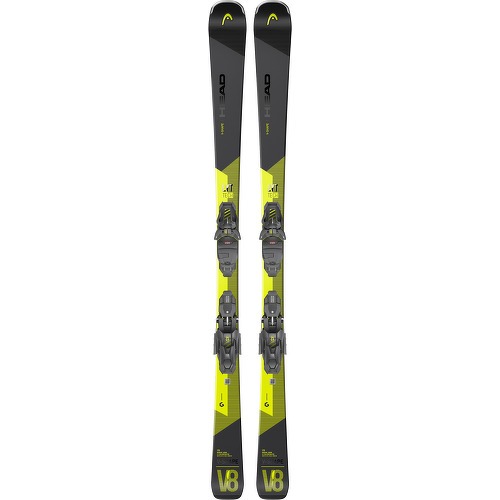 HEAD - V-Shape V8 Sw + Fixations Prw11 Gw - Pack skis + fixations