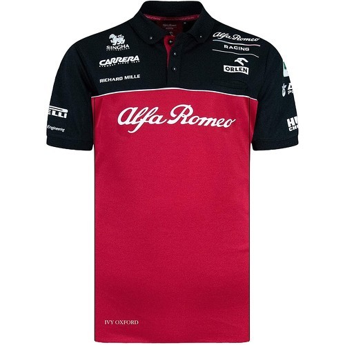 ALFA ROMEO RACING - Alfa Romeo Officiel Team F1 Racing Officiel Formule 1 - Polo