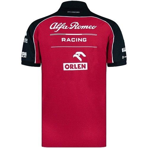 ALFA ROMEO RACING - Alfa Romeo Officiel Team F1 Racing Officiel Formule 1 - Polo