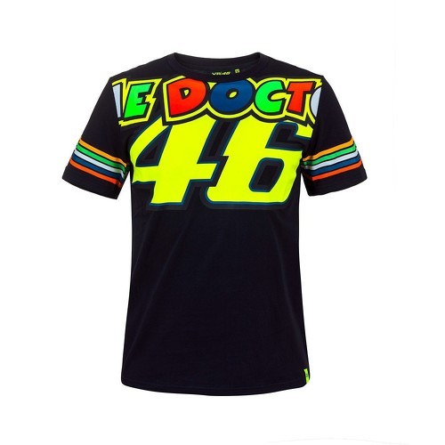 VR46 VALENTINO ROSSI - The Doctor Multicolor Officiel Valentino Rossi Motogp - T-shirt