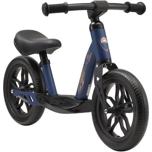 BIKESTAR - Draisienne très léger pour enfants garcons et filles de 2 - 3 ans | Vélo sans pédales 10" pouces eco classique | bleu foncé