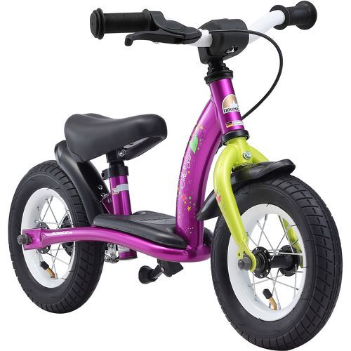 Vélo Draisienne Enfants pour garcons et filles de 2 - 3 ans | Vélo sans pédales évolutive 10 pouces Classique | Berry & Blanc