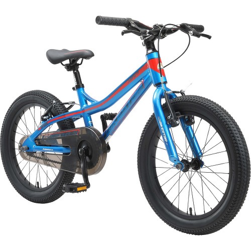 BIKESTAR - Vélo enfant en aluminium, garcons et filles de 5 ans | Bicyclette de montagne VTT 18 pouces avec freins en V | Bleu