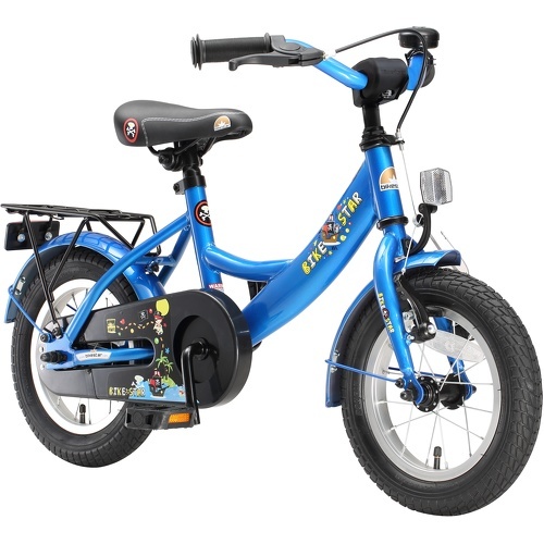 Vélo enfant pour garcons et filles de 3 - 4 ans | Bicyclette enfant 12 pouces classique avec freins | Bleu