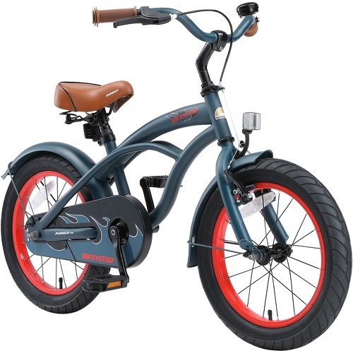 Vélo enfant pour garcons et filles de 4 - 5 ans | Bicyclette enfant 16 pouces cruiser avec freins