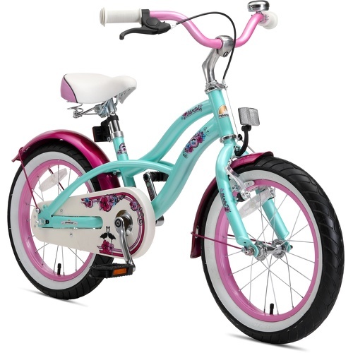 Vélo enfant pour garcons et filles de 4 - 5 ans | Bicyclette enfant 16 pouces cruiser avec freins