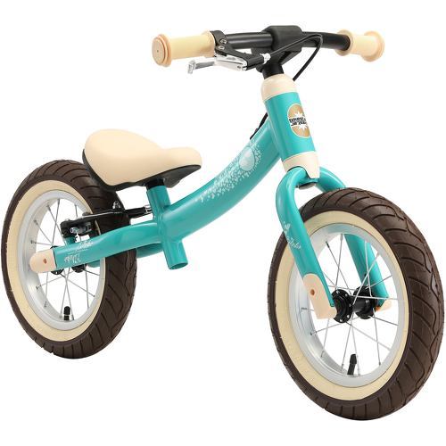 BIKESTAR - 2-en-1 Vélo Draisienne Enfants pour filles de 3 - 4 ans | Vélo sans pédales évolutive 12 pouces sportif Croissante Cadre | Turquoise