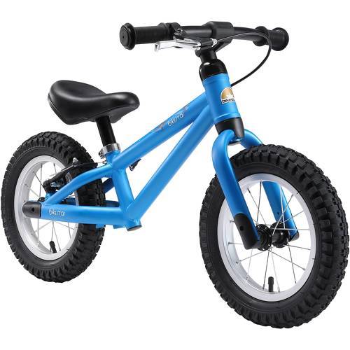 Vélo Draisienne Enfants pour garcons et filles de 3 - 4 ans | Vélo sans pédales évolutive 12 pouces VTT | Bleu