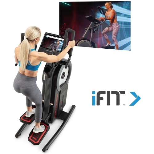 Cardio Hiit H14 Connecté Ifit/ Écran Tactile 14" / 26 Niveaux De Résistance - Stepper