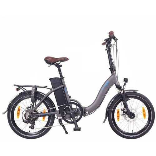 Vélo Électrique Pliant Ncm Paris Gris Anthracite - 20", 250W, Batterie 36V 15Ah 540Wh