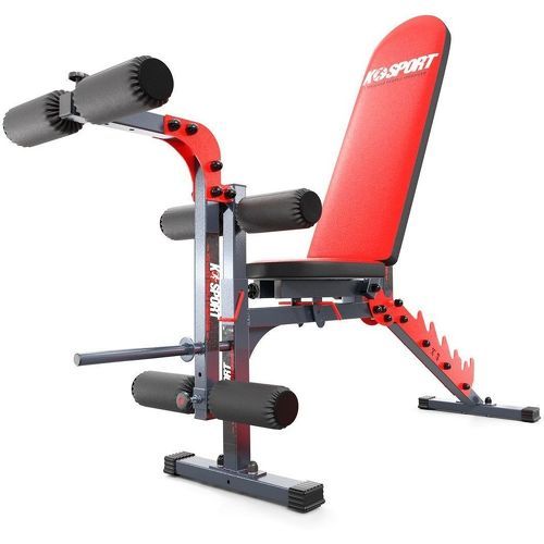 K-Sport GmbH - Kit d'entraînement: banc de musculation + curler pour les jambes - KSSL104