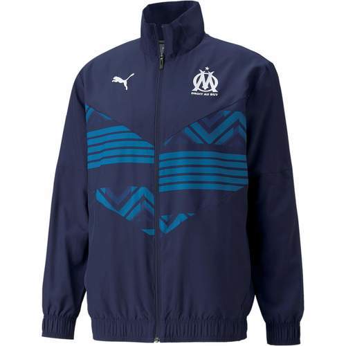 Veste Pré-Match OM Bleu