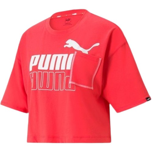 PUMA - Power Boxy Pocket - T-shirt