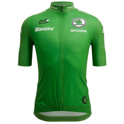 Santini - Maillot vert Replica Tour De France 2022 - Maillot de vélo