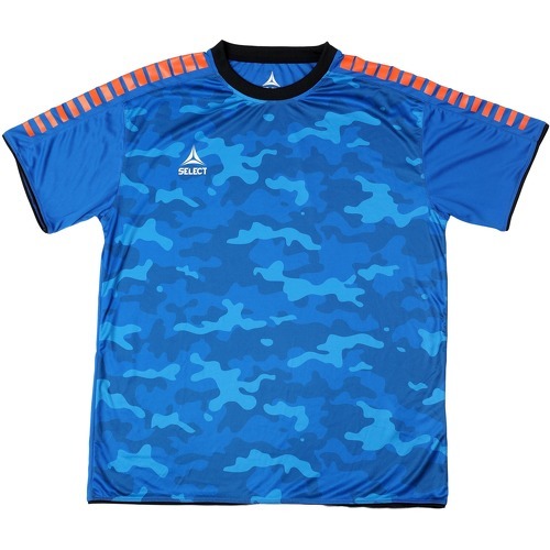 SELECT - Tshirt Player Camo Bleu/Orange