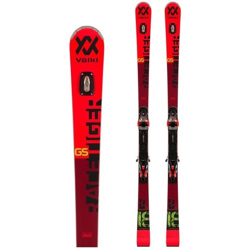 VÖLKL - Ski Wc Racetiger Gs Prow Pc-Plate + Xcell 12 Gw 90Mm Noir - 2019 | 20