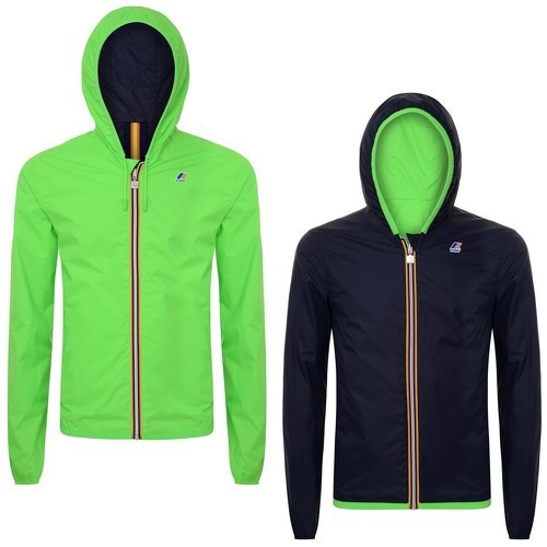 K-WAY - Giacca Jacques Plus Double Fluo Baby