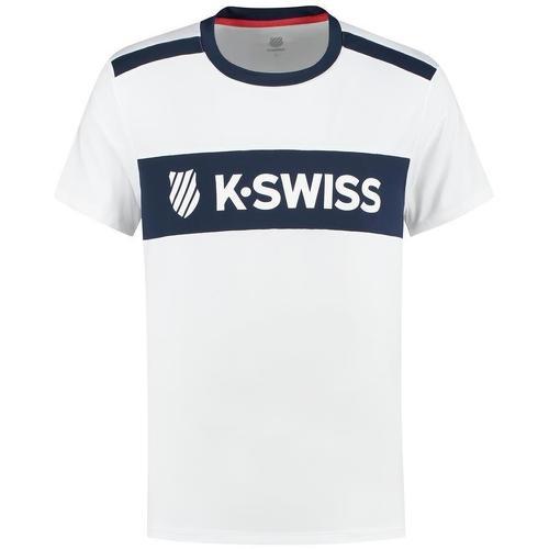 K-SWISS - T-shirt heritage sport logo
