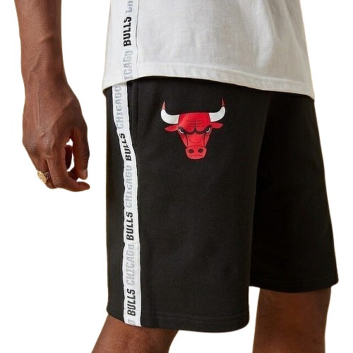 Short NBA Chicago Bulls taping Noir pour homme