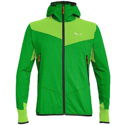 SALEWA - Felpa Con Cappuccio Agner Hybrid Pl/Dstfz Hoody