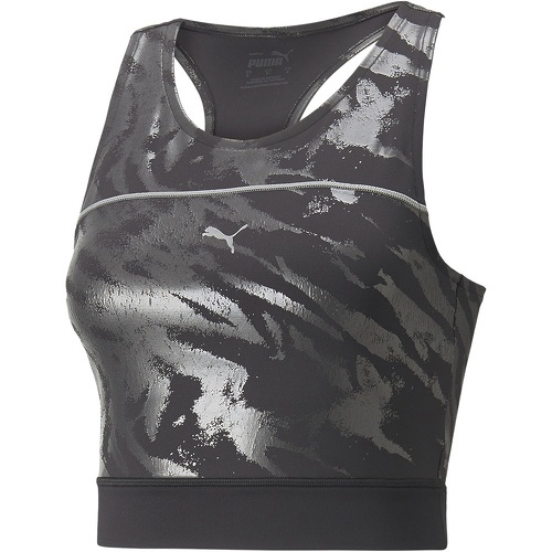 Run High Shine Crop Tank