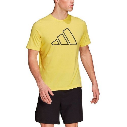 adidas Performance - T-shirt de training Train Icons 3-Bar