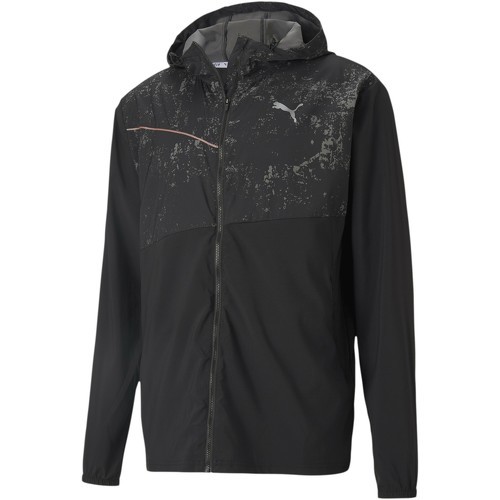 Run Graphic Hooded Jacket