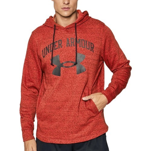 UNDER ARMOUR - Sweat Rouge Homme Rival Terry Big Logo