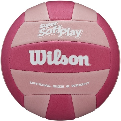 WILSON - Ballon de Volleyball SUPER SOFT PLAY Pink