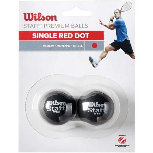 Staff Medium Single Red Dot