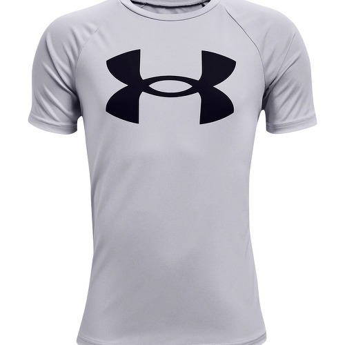 UNDER ARMOUR - garçon UA Tech Big Logo SS, T-shirt de sport léger, T-shirt running pour garçon