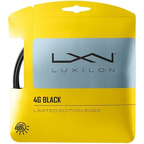 LUXILON - 4G Black 125 Tennis String - Set