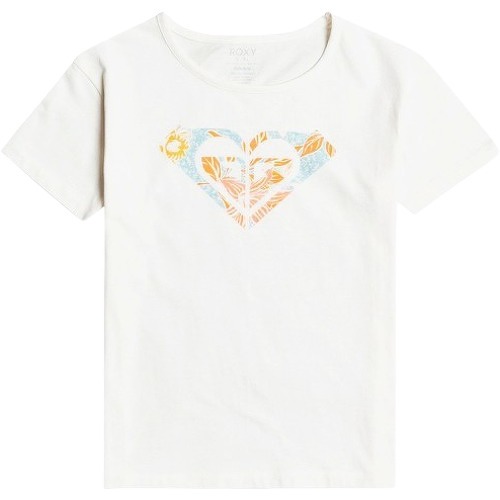 T-Shirt Blanc Fille Day And Night