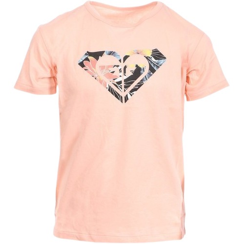 T-Shirt Corail Fille Day And Night