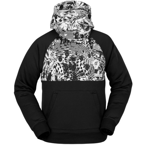 VOLCOM - Sweat Hydro Riding Hoodie Black White Homme