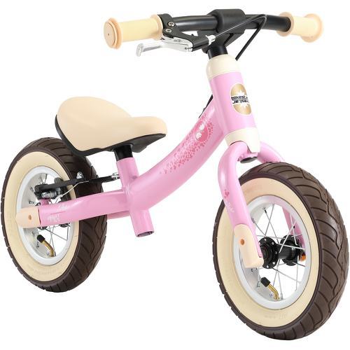 BIKESTAR - 2-en-1 Vélo Draisienne Enfants pour filles de 2 - 3 ans | Vélo sans pédales évolutive 10 pouces sportif Croissante Cadre