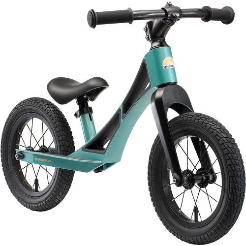 BIKESTAR - Vélo Draisienne Magnésium Poids Léger Pour Garcons Et De 3 4 Ans | Vélo Sans Pédales Évolutive 12 Pouces Cruiser | Berry