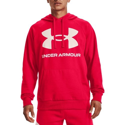 UNDER ARMOUR - SWEAT A CAPUCHE HOMME ROUGE
