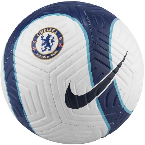 NIKE - Ballon Chelsea Strike T.5 Blanc/Bleu