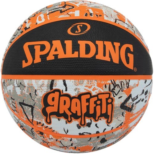 SPALDING - Ballon Basketball Orange Graffiti