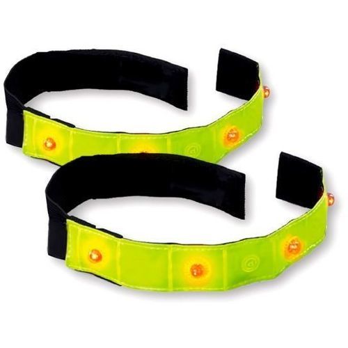 Reflective Armband With 4 Leds - 2 Pack