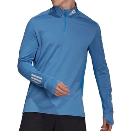 SWEAT-SHIRT OWN THE RUN 1/2 ZIP WARM