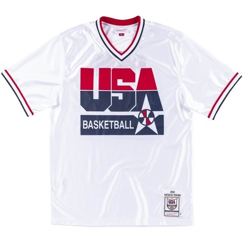 Mitchell & Ness - Maillot authentique Team USA Patrick Ewing