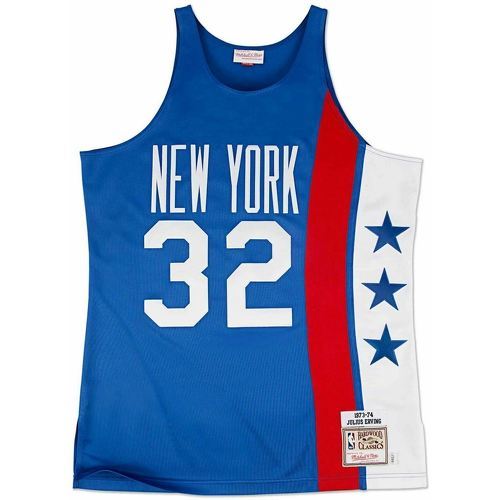 Mitchell & Ness - Maillot New York Nets nba authentic Julius Erving