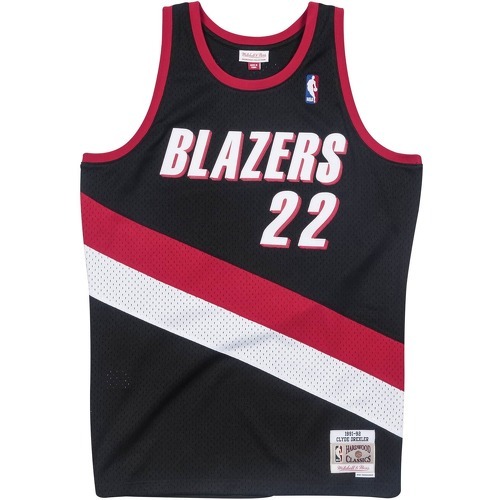 Mitchell & Ness - Maillot Portland Trailblazers Swingman Clyde Drexler #22