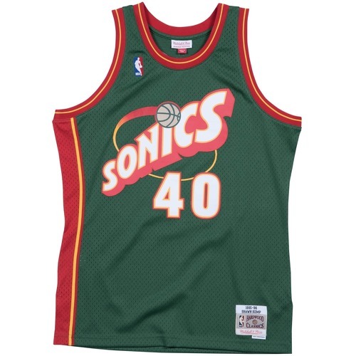 Seattle Super Sonics Kemp Shawn #40 - Maillot de basket