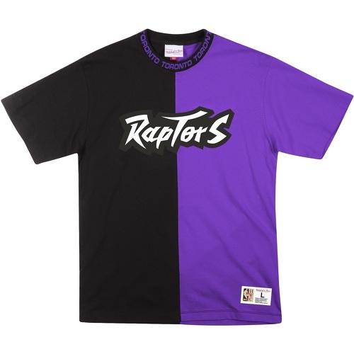 Mitchell & Ness - T-shirt Toronto Raptors nba split color