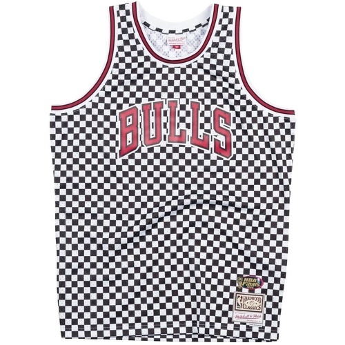 Mitchell & Ness - Maillot Chicago Bulls checked b&w