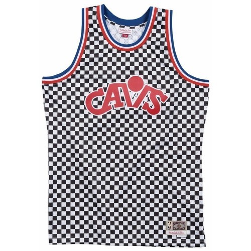 Maillot Cleveland Cavaliers checked b&w