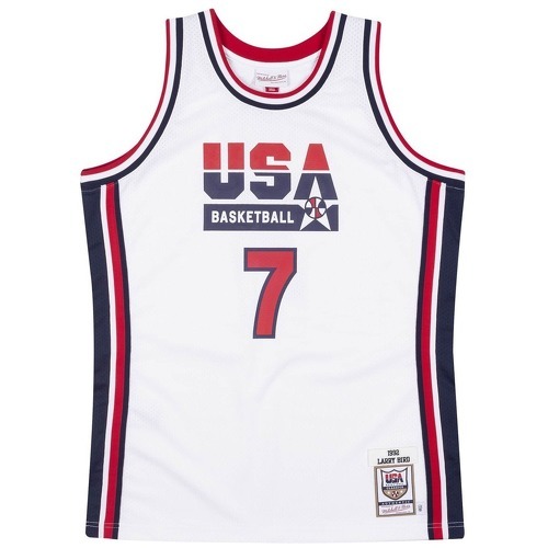 Mitchell & Ness - Maillot NBA Larry Bird Team USA 1992 Authentique - Maillot de basket